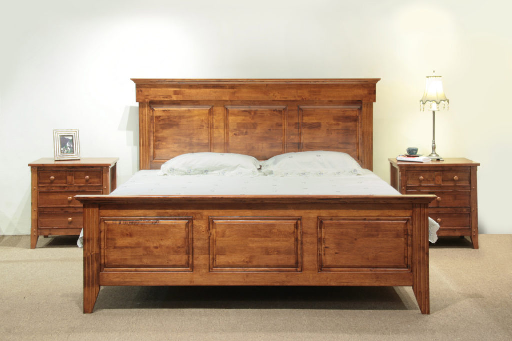 bedroom set in bedroom